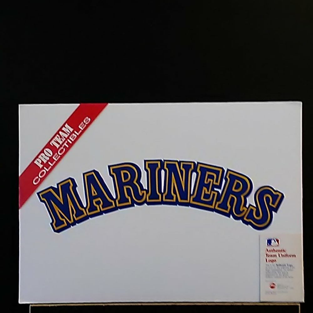 Authentic MarinersTeam Uniform Logo 14x20